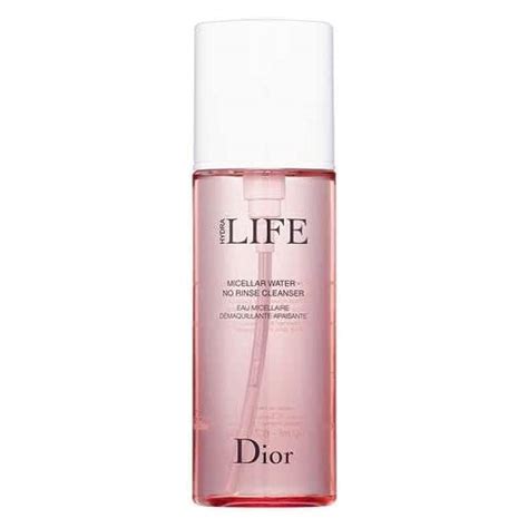 micellar water no rinse cleanser dior|dior water lily face wash.